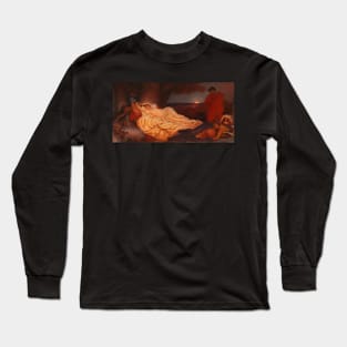 Cymon and Iphigenia - Lord Frederic Leighton Long Sleeve T-Shirt